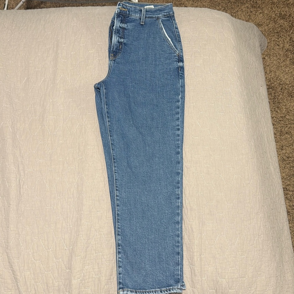 Old Navy Women's Straight Leg Jeans - Blue